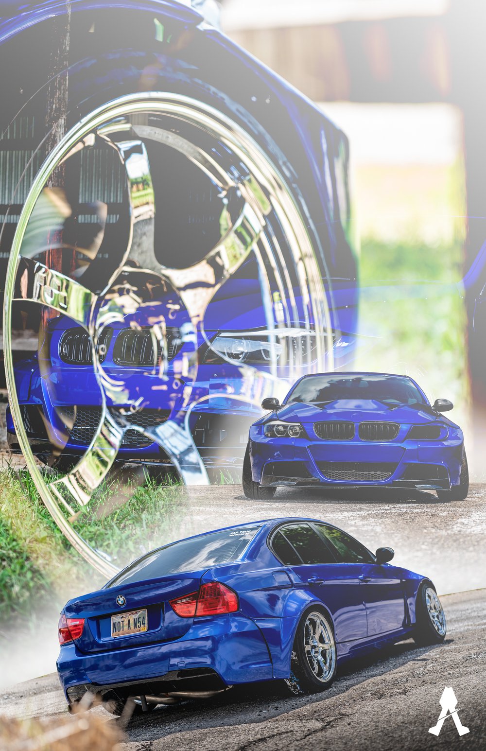 Image of Justin Bailey driver Poster 