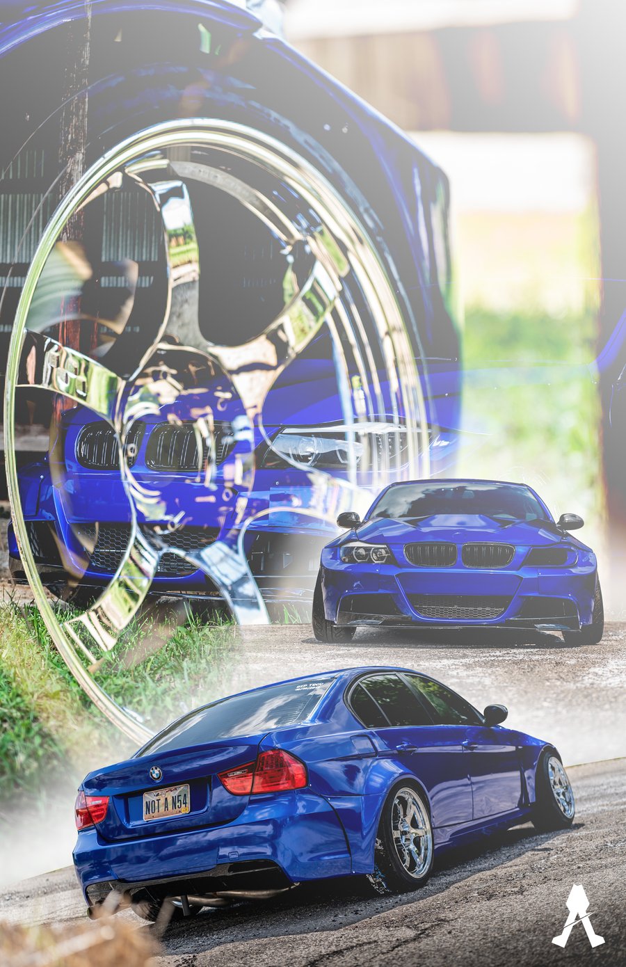 Image of Justin Bailey driver Poster 