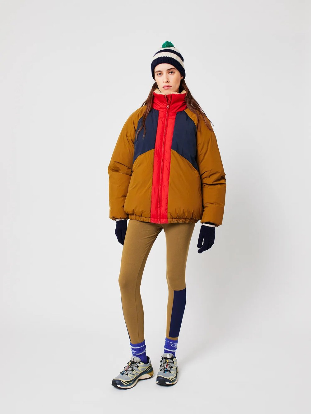 Image of 4-Anorak color block ranglan