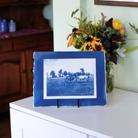 Image 2 of Eden and LJ Cyanotype Print