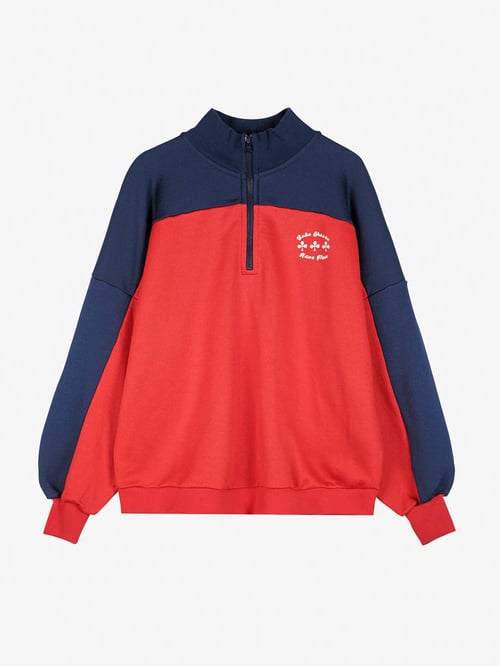 Image of 1-Sudadera zipped roja