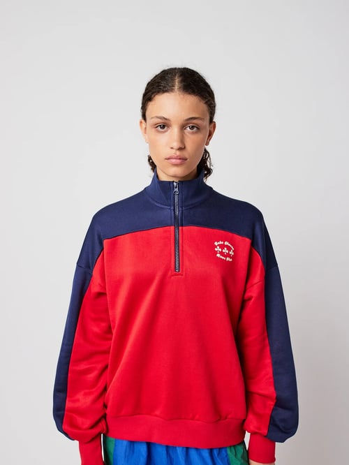 Image of 1-Sudadera zipped roja