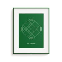 Image 1 of Crosscourt Art Print