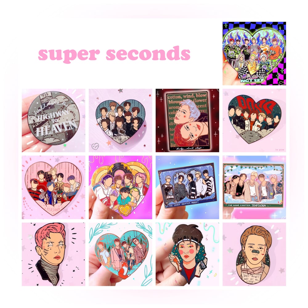 ★ CHARITY SALE - seconds, super seconds & other pins ★