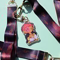 Image 1 of Sukuna Lanyard and Keychain 