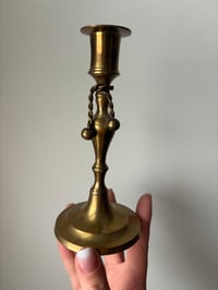 Image 3 of Vintage Brass Candle Stems 