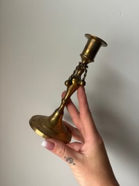 Image 4 of Vintage Brass Candle Stems 
