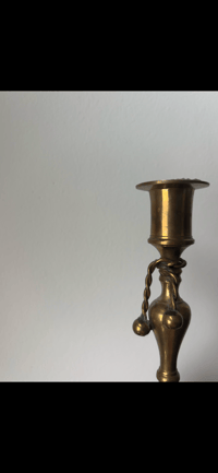 Image 2 of Vintage Brass Candle Stems 