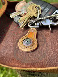 Image 2 of Leather Eye Keychain 3