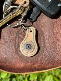 Image 5 of Leather Eye Keychain 4