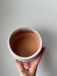 Image 4 of Terracotta lidded canister 