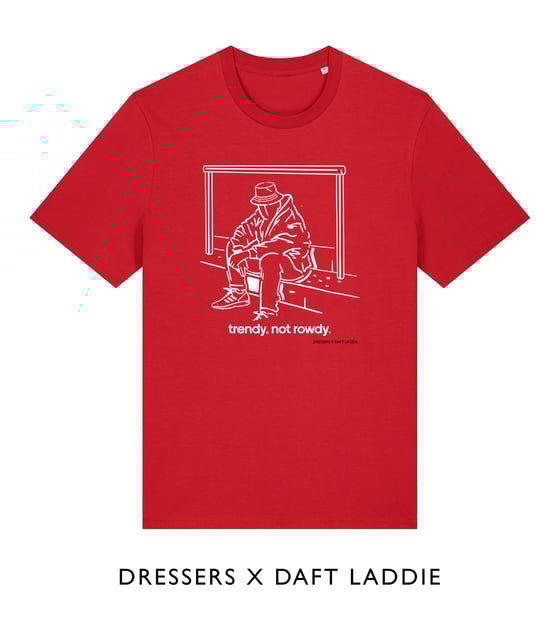 Image of Trendy Not Rowdy Red T