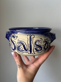 Image 1 of Handecrafted Pottery Salsa Dish 