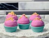 Travel size cupcake soap