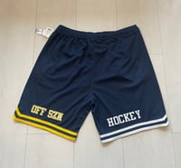 Image 2 of CAROLINA (NAVY) X MICHIGAN (NAVY) MASH UP SHORT