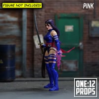 Image 2 of Custom Wired Sash for Marvel Legends Psylocke Gamerverse