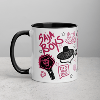 Image 1 of Saja Boys Doodle Mug 11oz