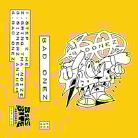 Image 1 of BBR-010: "Bad Onez" 24K Gold Painted Cassette Tape