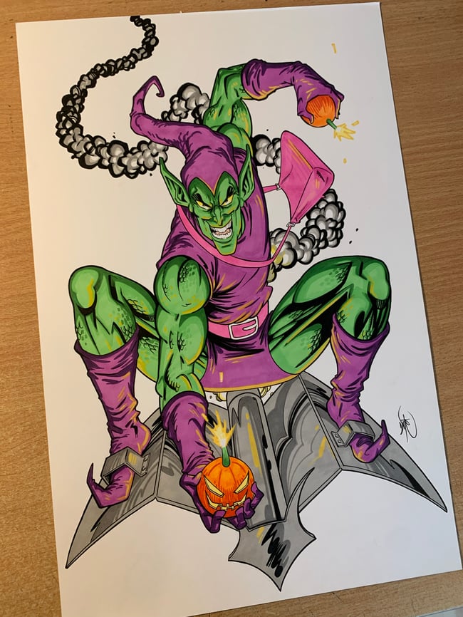 Green Goblin 11x17"