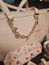 Image 1 of Juicy Couture Top Notch Tote Meets Hello Kitty Bundle 