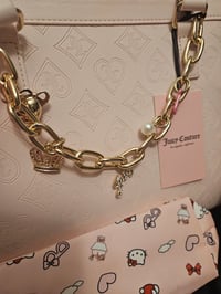 Image 12 of Juicy Couture Top Notch Tote Meets Hello Kitty Bundle 