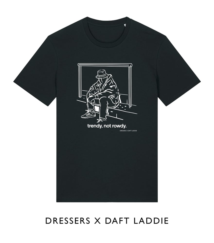 Image of Trendy Not Rowdy Black & White T