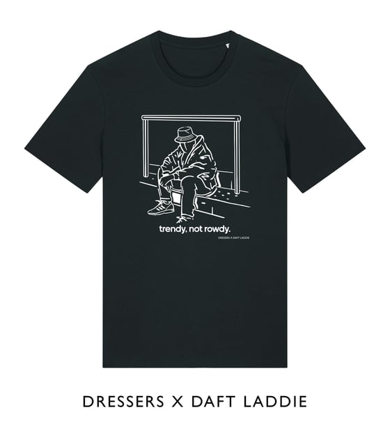 Image of Trendy Not Rowdy Black & White T