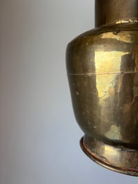 Image 3 of Antique Brass Milk Jug 