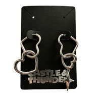 Image 1 of STELLA - Heart Huggie Hoops