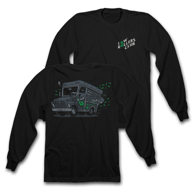 LRC - " HEIST " - BLACK LONG SLEEVE