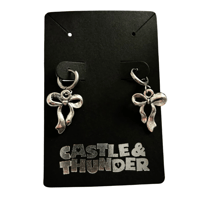 Image 1 of MOLLIE - Bow Huggie Hoops