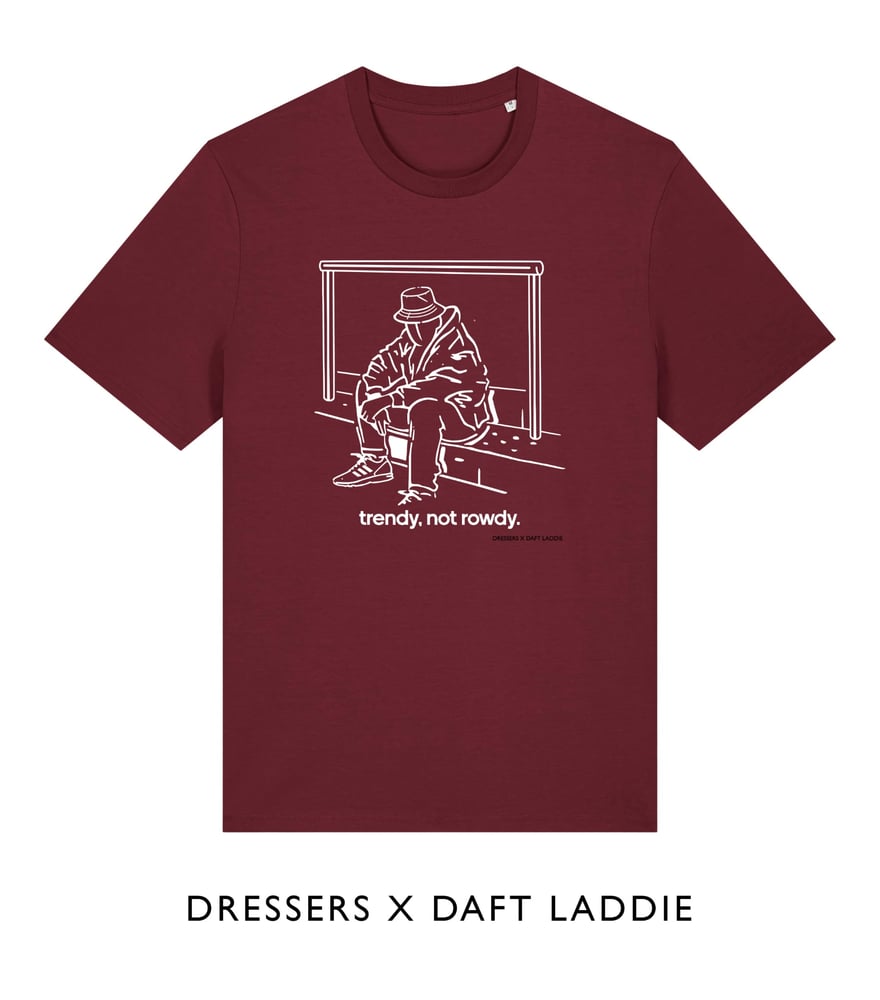 Image of Trendy Not Rowdy Maroon T