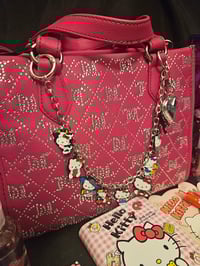 Image 1 of Juicy Couture Crystal Tote Bag Meets Hello Kitty Bundle 