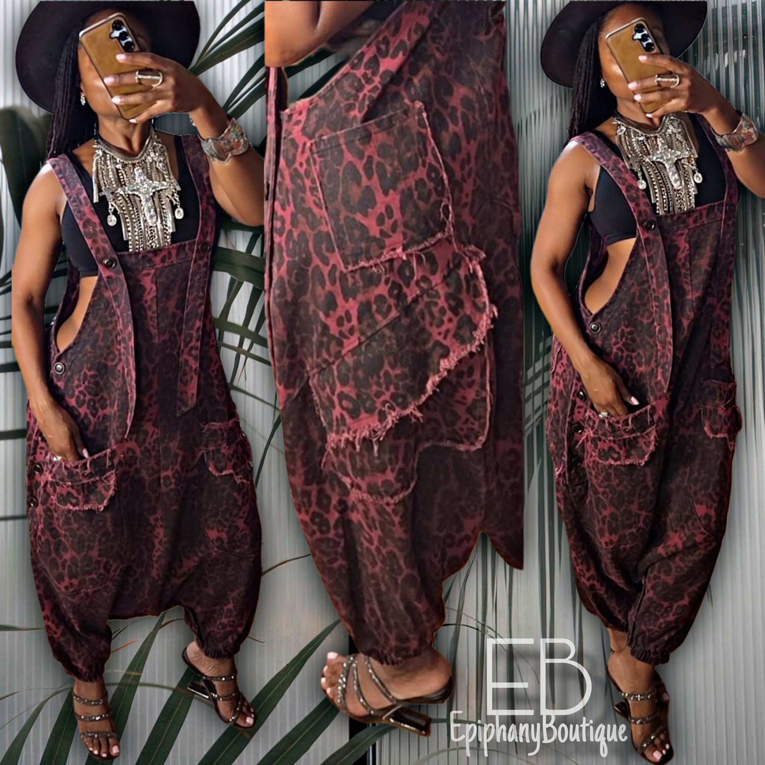 Image of The Bria Harem Overalls