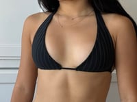 Image 1 of The Intern Halter Bikini Top