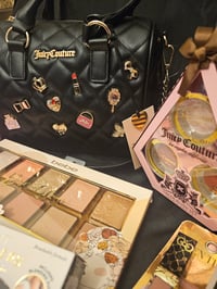 Image 3 of Angelas Custom RESERVED Juicy Couture Juicy Girl Only Satchel Makeup Bundle 