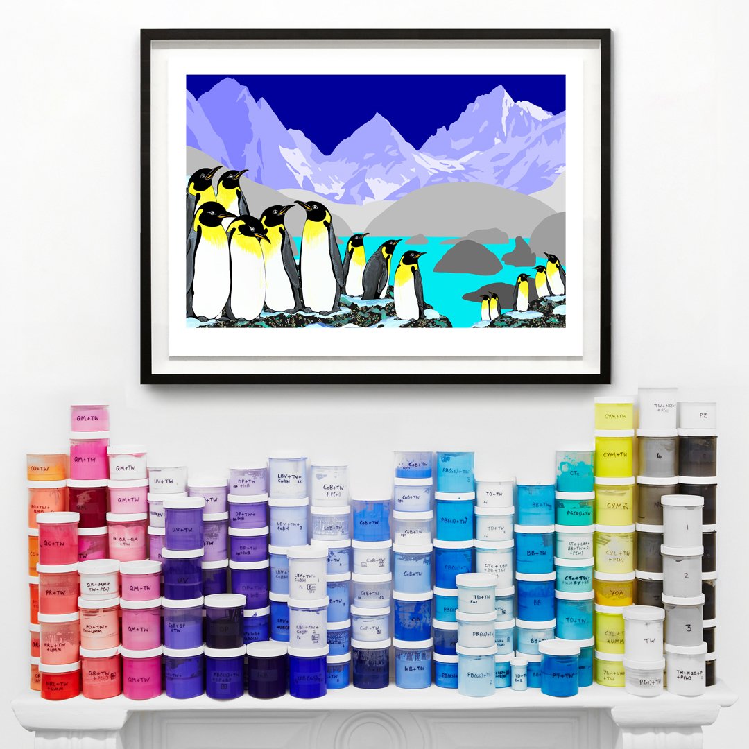 Image of Emperor Penguins and Ottoline