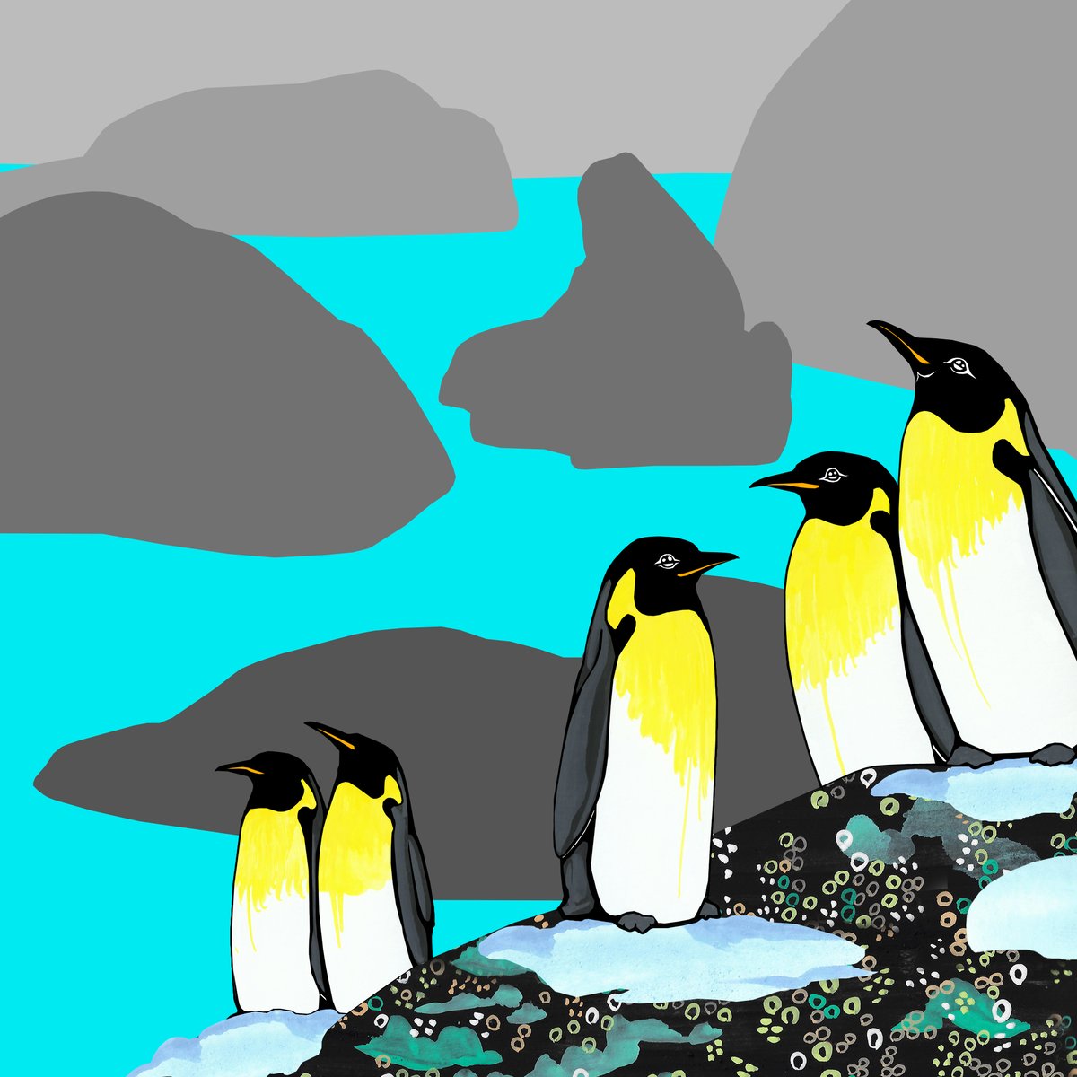 Image of Emperor Penguins and Ottoline