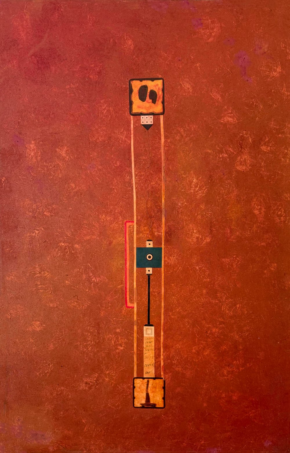 Image of EARLY WORK MIXED MEDIA 1996 MACHINE