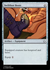 Image 3 of Sol ring, swift foot boots, black lotus, skull clamp, arcane signet