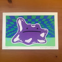 PokePosca Shapeshifting Purple Blob Original Art