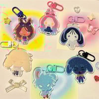Image 3 of Bunny Alien Stage Acrylic Charms