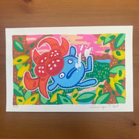 PokePosca Poison Plant Boy Original Art
