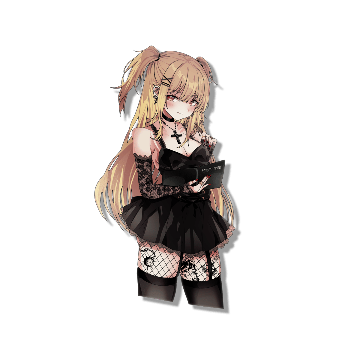 Goth Misa Amane sticker | Hellsent Goth Misa Amane sticker | Hellsent