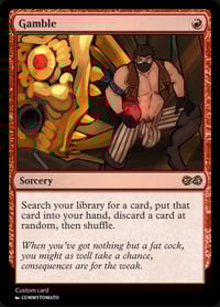 Image 1 of Gamble, Ragavan, Blasphemous act, simian spirit guide, imperial recruiter