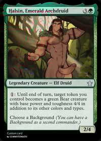 Image 4 of Beast within, rampant growth, bird of paradise, Halsin, dryad of the illysian grove