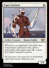 Image 3 of Kenrith, esper sentinel, path to exile, smothering tithe, soul warden