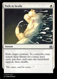 Image 4 of Kenrith, esper sentinel, path to exile, smothering tithe, soul warden