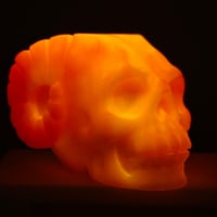 Image 2 of Horned skull- pumpkin king