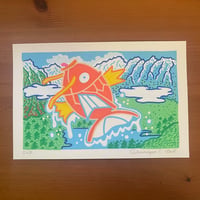 PokePosca High Flyer Goldfish Original Art